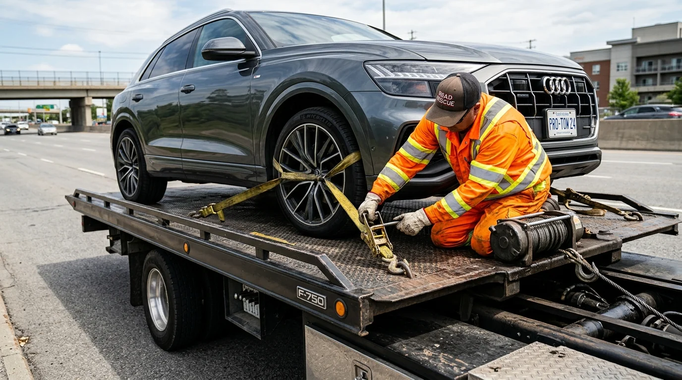 Holowanie samochodów osobowych i SUV